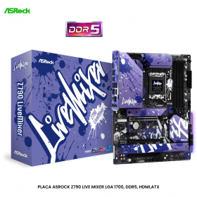 PLACA ASROCK Z790 LIVE MIXER LGA 1700, DDR5, HDMI,ATX