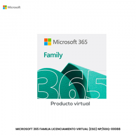 MICROSOFT 365 FAMILIA LICENCIAMIENTO VIRTUAL (ESD) NP/6GQ-00088