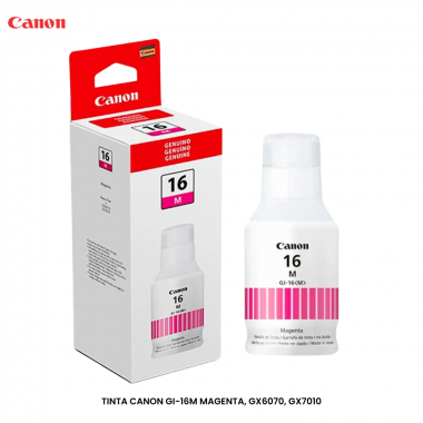 TINTA CANON GI-16M MAGENTA, GX6070, GX7010