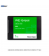 UNIDAD SSD WESTERN DIGITAL GREEN 1TB SATA 6GB/S, 2.5", 7MM.
