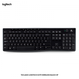 TECLADO LOGITECH K270 WIRELESS BLACK SP