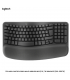 TECLADO LOGITECH ERGO WAVE WIRELESS BOLT/ BT / SP GRAPHITE (920-012278)