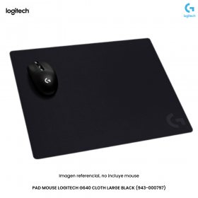 PAD MOUSE LOGITECH G640 CLOTH LARGE BLACK (943-000797)