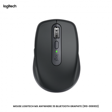 MOUSE LOGITECH MX ANYWHERE 3S BLUETOOTH GRAPHITE (910-006932)
