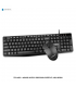 TECLADO + MOUSE ANTRYX PRECISION PS950 V2, USB, NEGRO