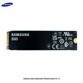 UNIDAD SSD SAMSUNG 512GB NVME PCI-E