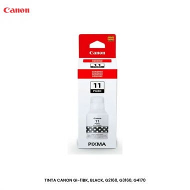 TINTA CANON GI-11BK, BLACK, G2160, G3160, G4170