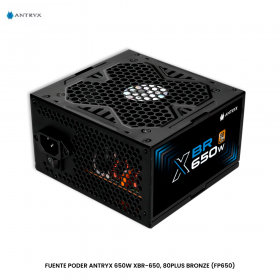 FUENTE PODER ANTRYX 650W XBR-650, 80PLUS BRONZE (FP650)