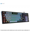 TECLADO MECANICO ANTRYX MK860L BLACK & GRAY, BLUE SWITCH (AMK-CS860LKGBL-SP)