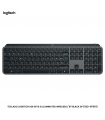 TECLADO LOGITECH MX KEYS S ILLUMINATED WIRELESS / BT BLACK SP (920-011561)