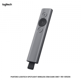 PUNTERO LOGITECH SPOTLIGHT WIRELESS 30M DARK GREY  910-005216