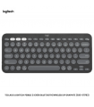 TECLADO LOGITECH PEBBLE 2 K380S BLUETOOTH/WIRELESS SP GRAPHITE (920-011783)