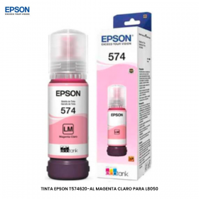 TINTA EPSON T574620-AL MAGENTA CLARO PARA L8050