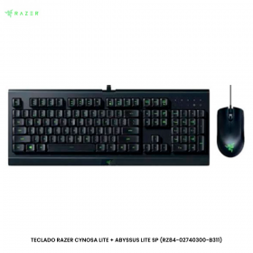 TECLADO RAZER CYNOSA LITE + ABYSSUS LITE SP (RZ84-02740300-B311)