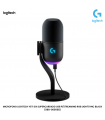 MICROFONO LOGITECH YETI GX SUPERCARDIOID USB P/STREAMING RGB LIGHTSYNC BLACK (988-000568)