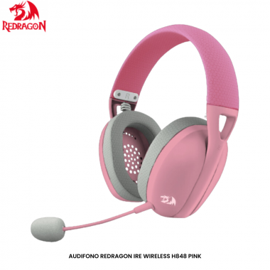 AUDIFONO REDRAGON IRE WIRELESS H848 PINK