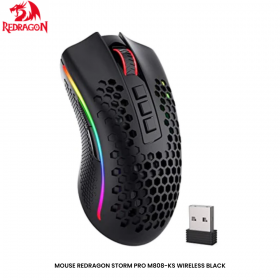 MOUSE REDRAGON STORM PRO M808-KS WIRELESS BLACK