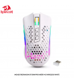 MOUSE REDRAGON STORM PRO M808-KS WIRELESS WHITE