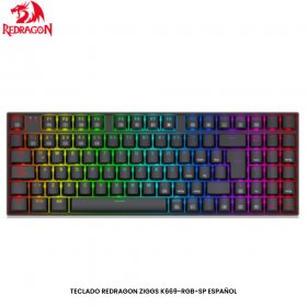 TECLADO REDRAGON ZIGGS K669-RGB-SP ESPAÑOL