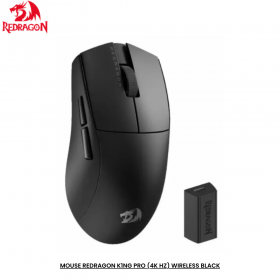 MOUSE REDRAGON K1NG PRO (4K HZ) WIRELESS BLACK