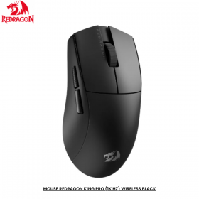 MOUSE REDRAGON K1NG PRO (1K HZ) WIRELESS BLACK