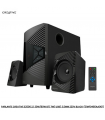 PARLANTE CREATIVE E2500 2.1 30W/60W BT/ FM/ USB/ 3.5MM 220V BLACK (51MF0485AA001)