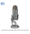 MICROFONO BLUE YETI USB STREAMING CARDIOID / OMNI / BI LED SILVER (988-000506)