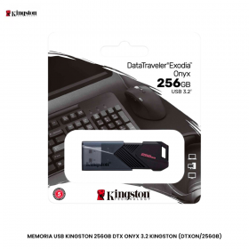 MEMORIA USB KINGSTON 256GB DTX ONYX 3.2 KINGSTON (DTXON/256GB)