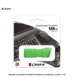 MEMORIA USB KINGSTON 128GB DTXM NEON 3.2 VERDE (KC-U2L128-7-LG)