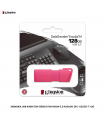 MEMORIA USB KINGSTON 128GB DTXM NEON 3.2 ROSADO (KC-U2L128-7-LN)