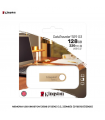 MEMORIA USB KINGSTON 128GB DTSE9G3 3.2, 220MB/S (DTSE9G3/128GB)