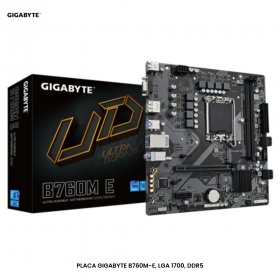 PLACA GIGABYTE B760M-E LGA1700 DDR5