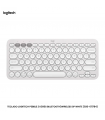 TECLADO LOGITECH PEBBLE 2 K380S BLUETOOTH/WIRELESS SP WHITE (920-011784)