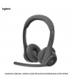 AUDIFONO C/MICROF. LOGITECH ZONE 300 BLUETOOTH/20HRS BLACK (981-001406