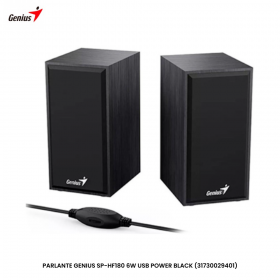 PARLANTE GENIUS SP-HF180 6W USB POWER BLACK (31730029401)