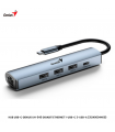 HUB USB-C GENIUS UH-545 GIGABIT ETHERNET 1-USB-C 3-USB-A (31240004400)