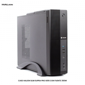 CASE HALION SLIM SUPRA PRO S616 CON FUENTE 350W