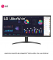 MONITOR LG 34WQ500-B, ULTRAWIDE 34" IPS, FHD, 100HZ, 5MS, AMD FREESYNC