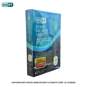 ANTIVIRUS ESET NOD32 HOME SECURITY ULTIMATE 5 DISP. LIC 12 MESES