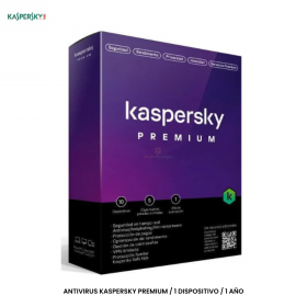 ANTIVIRUS KASPERSKY PREMIUM / 1 DISPOSITIVO / 1 AÑO