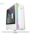 CASE ANTRYX RX 430U WHITE USB3.0, ARGB FAN X1, C/CINTA LED, VIDRIO TEMPLADO (RX430UW)