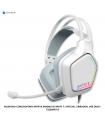 AUDIFONO C/MICROFONO ANTRYX ENIGMA SE WHITE 7.1 VIRTUAL, VIBRADOR, USB (AGH-7320WR7V)