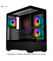 CASE ANTRYX FX 740 BLACK, ARGB FAN X3, USB TIPO-C (AC-FX740K)