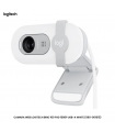 CAMARA WEB LOGITECH BRIO 100 FHD 1080P USB-A WHITE (960-001615)