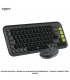 TECLADO LOGITECH + MOUSE POP ICON BLUETOOTH/WIRELESS SP / COPILOT/ GRAPHITE (920-013052)