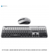 KIT TECLADO + MOUSE WIRELESS ANTRYX WS-970 GRAY, HOLDER SLOT (ASC-WS970GY)