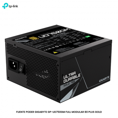 FUENTE PODER GIGABYTE GP-UD750GM FULL MODULAR 80 PLUS GOLD