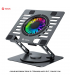 COOLER NOTEBOOK TEROS TE-7132N RGB, HASTA 15.6", 1 FAN DE 11 CM