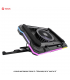 COOLER NOTEBOOK TEROS TE-7133N RGB, DE 14" HASTA 19"