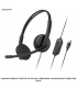 AUDIFONO C/MICROF. CREATIVE HS-220 USB-A 30MM NOISE-CANCELLING MUTE LIGERO 108G BLACK